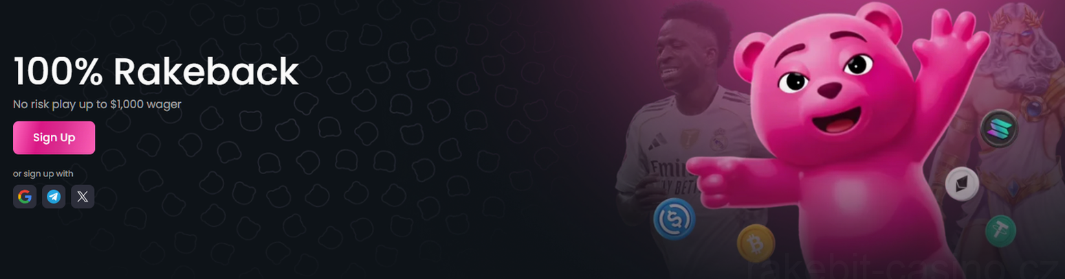 Rakebit Casino Herní Banner