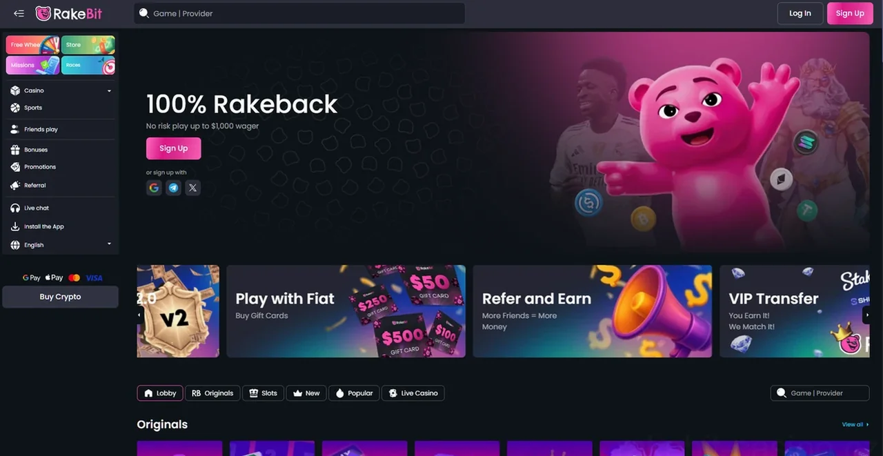 Rakebit Casino Casino